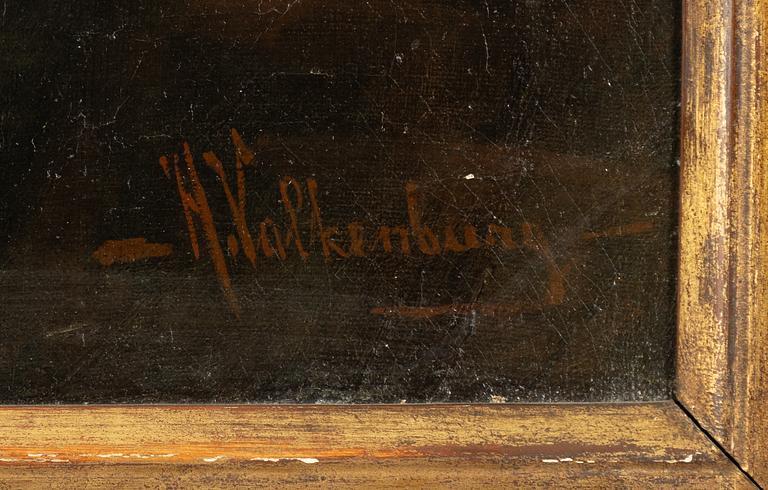 Hendrik Valkenburg, Handworking Woman.