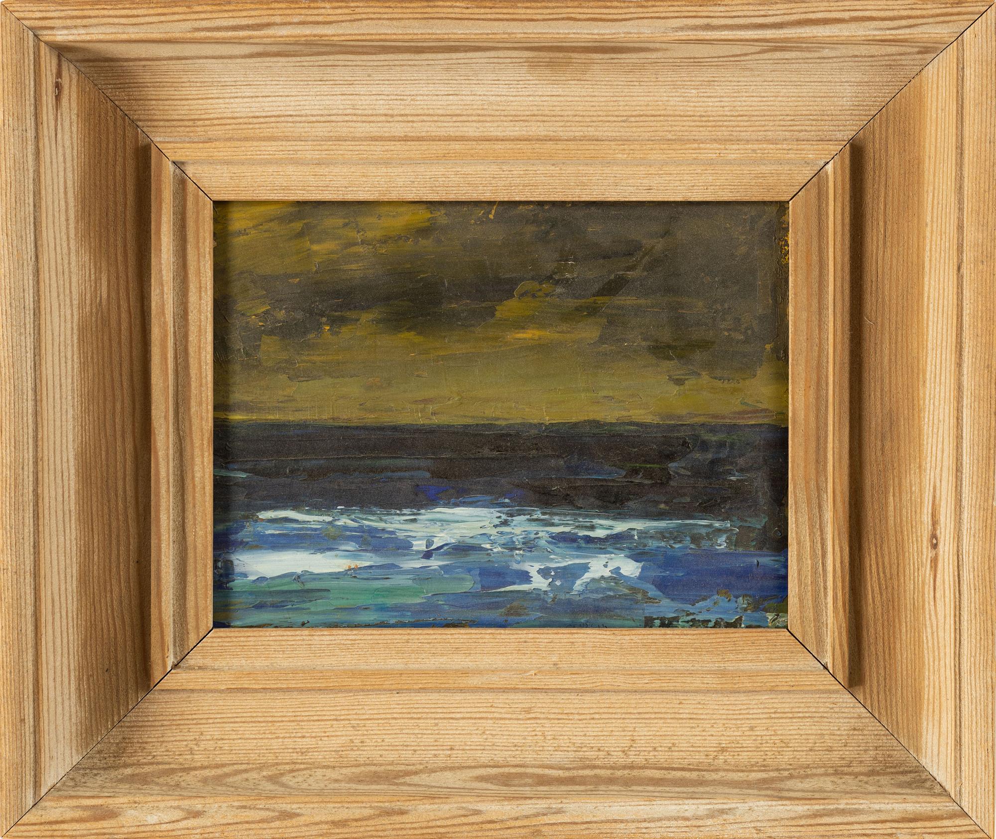 Christer Strömholm,  oil on panel, signed and dated -44.