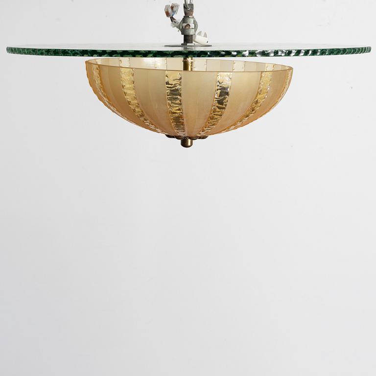 Plafondlampa, Swedish Modern, 1930/40-tal.