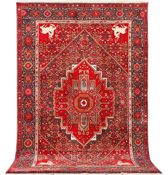 A Bidjar carpet, Old, c. 205 x 130 cm.