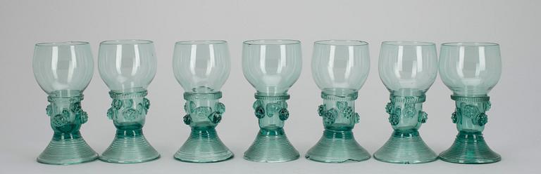 REMMARE, glas, 7 st, 1800-talets början.