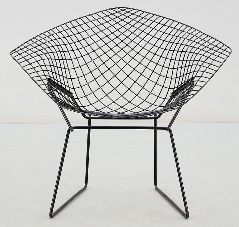 FÅTÖLJ,  "Diamond Chair", Harry Bertoia, 1960-tal.