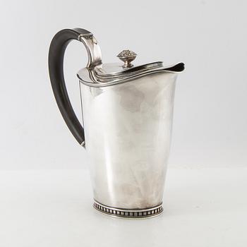 Sven-Arne Gillgren, kaffeservis, 3 delar, silver, GAB, Stockholm, 1960.