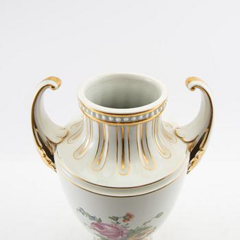 Urn/Vase "Juliane Marie porcelain" Royal Copenhagen Denmark first half of the 20th century.