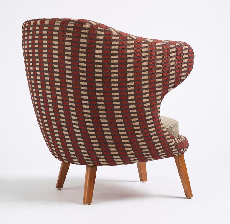 Arne Norell, attributed to, an easy chair, model "Gary" (The Thumb), Gösta Westerberg, Sweden 1950s.