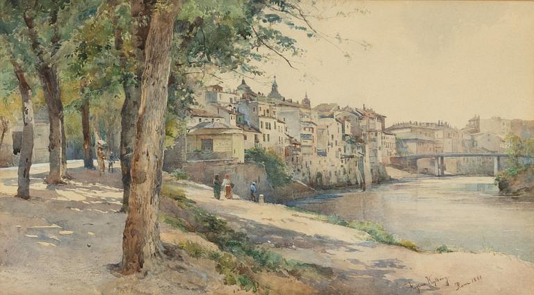 Regina Kylberg-Bobeck, By the Tiber.