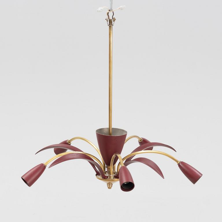 A 1950's ceiling light.