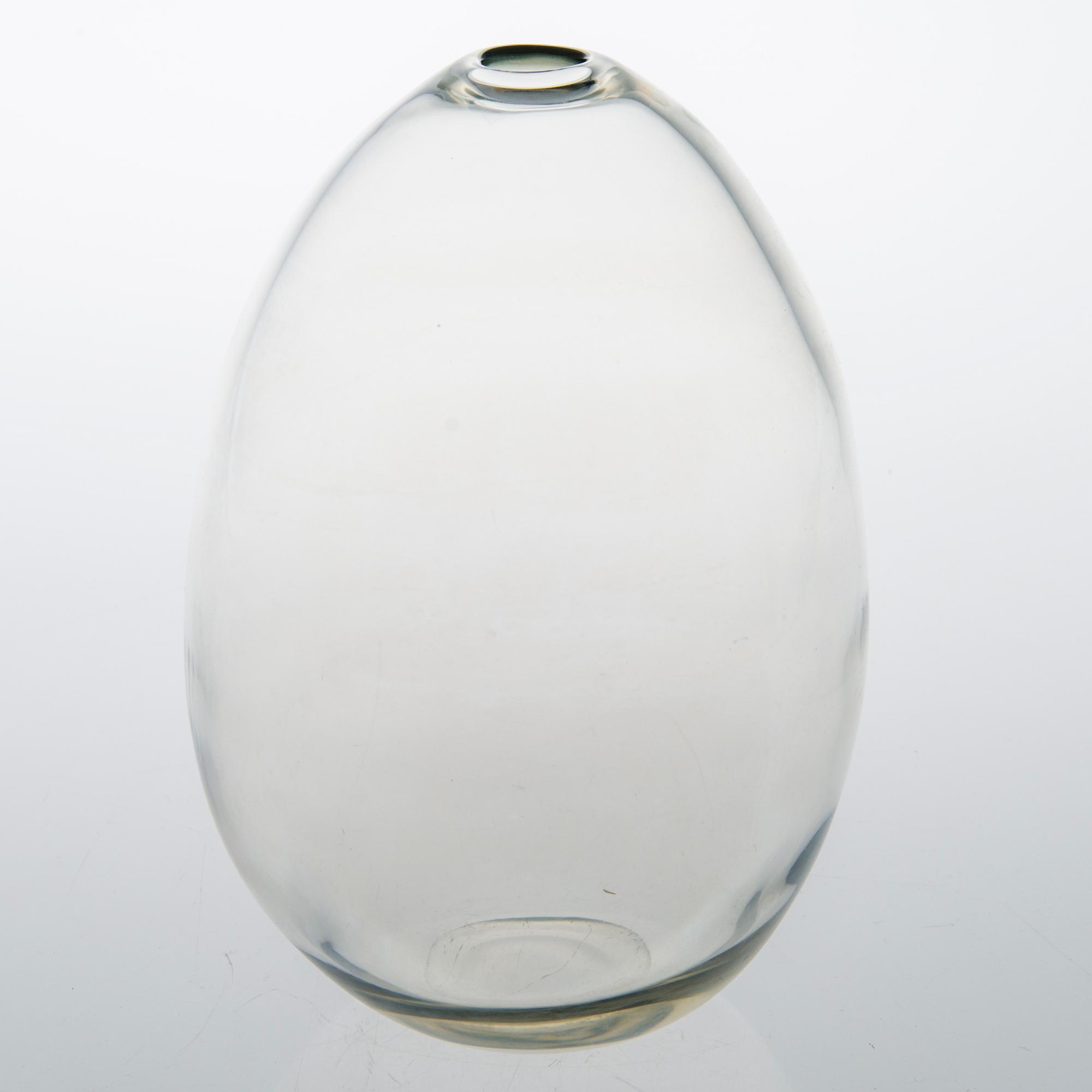 KAJ FRANCK, Glass sculpture, 'Soap Bubble', signed K. Franck Nuutajärvi Notsjö -60.