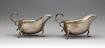 SÅSSNIPOR, ett par, silver, Sheffield 1923. Totalvikt ca 330 gram.