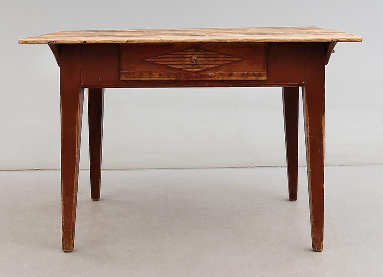 BORD, allmoge, Hälsingland, 1700-/1800-tal.