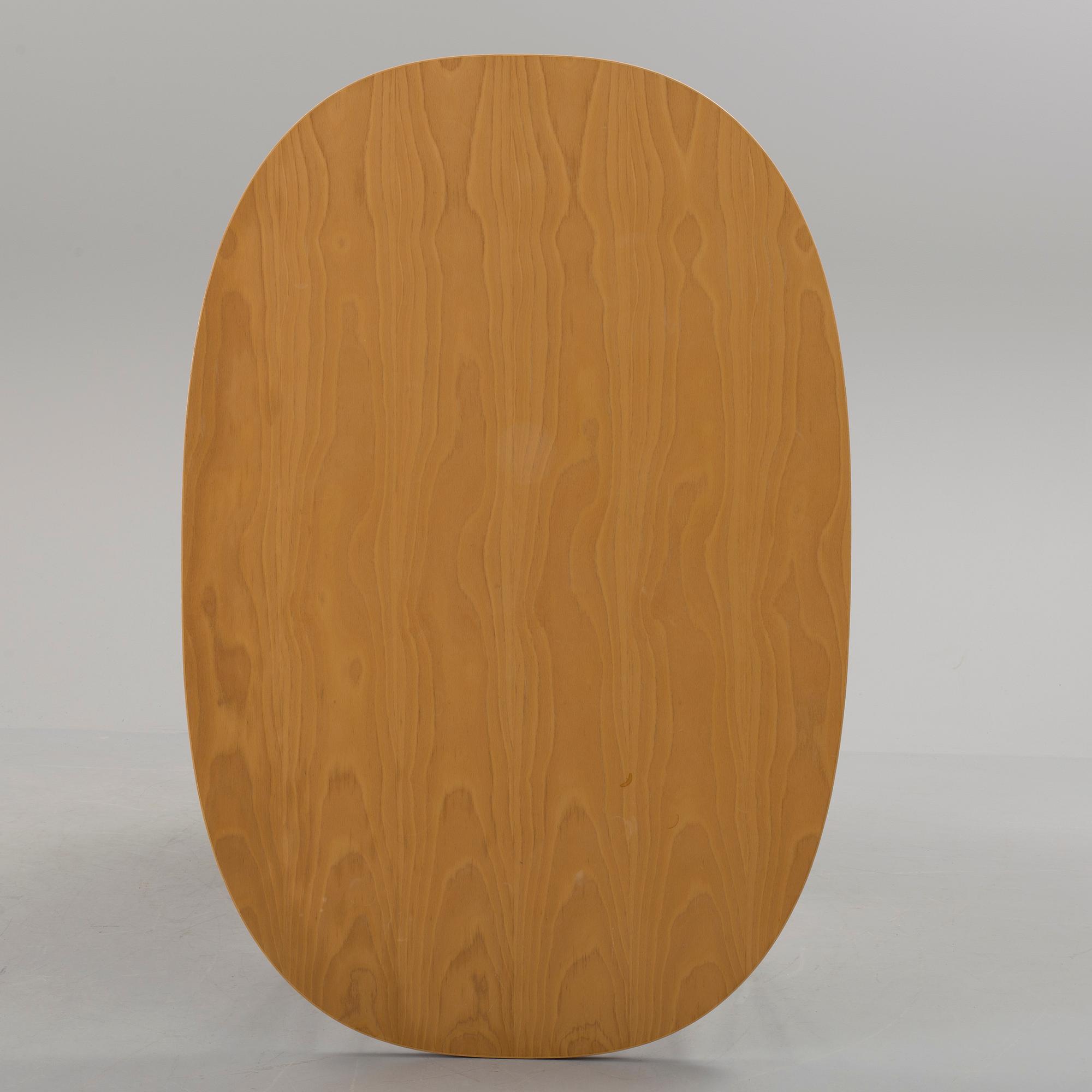 BRUNO MATHSSON & PIET HEIN, a "Superellips" table for Fritz Hansen 1991.