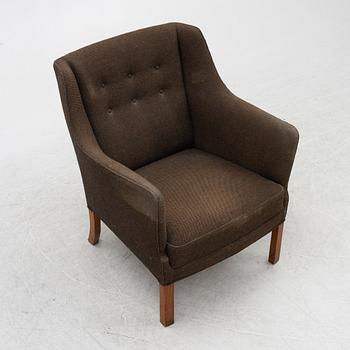 Ejner Larsen, a Danish armchair, mid 20th century.