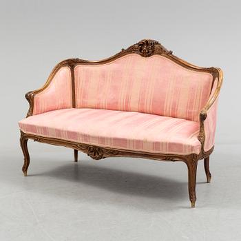 A Rococo style sofa, first half of the 20th century.