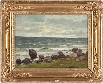 AUGUST JERNBERG, olja på duk.