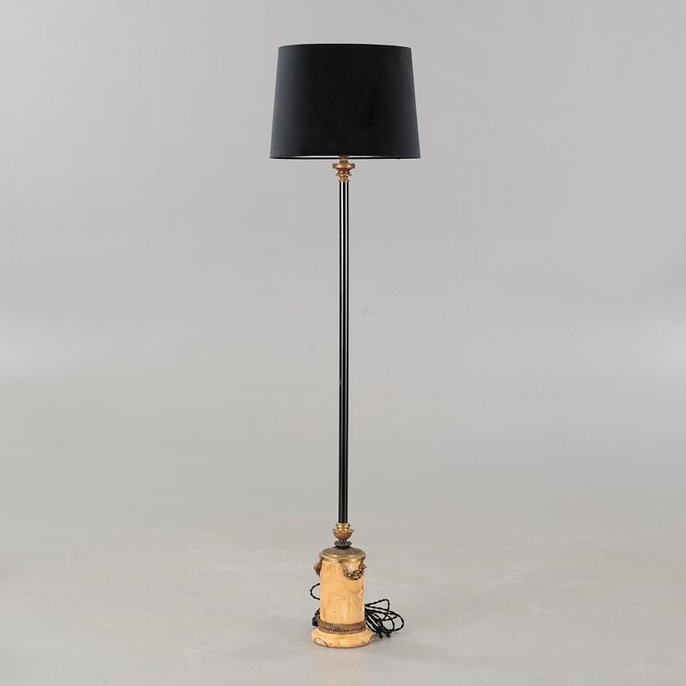 A floor lamp, made in the first half of the 20th century.