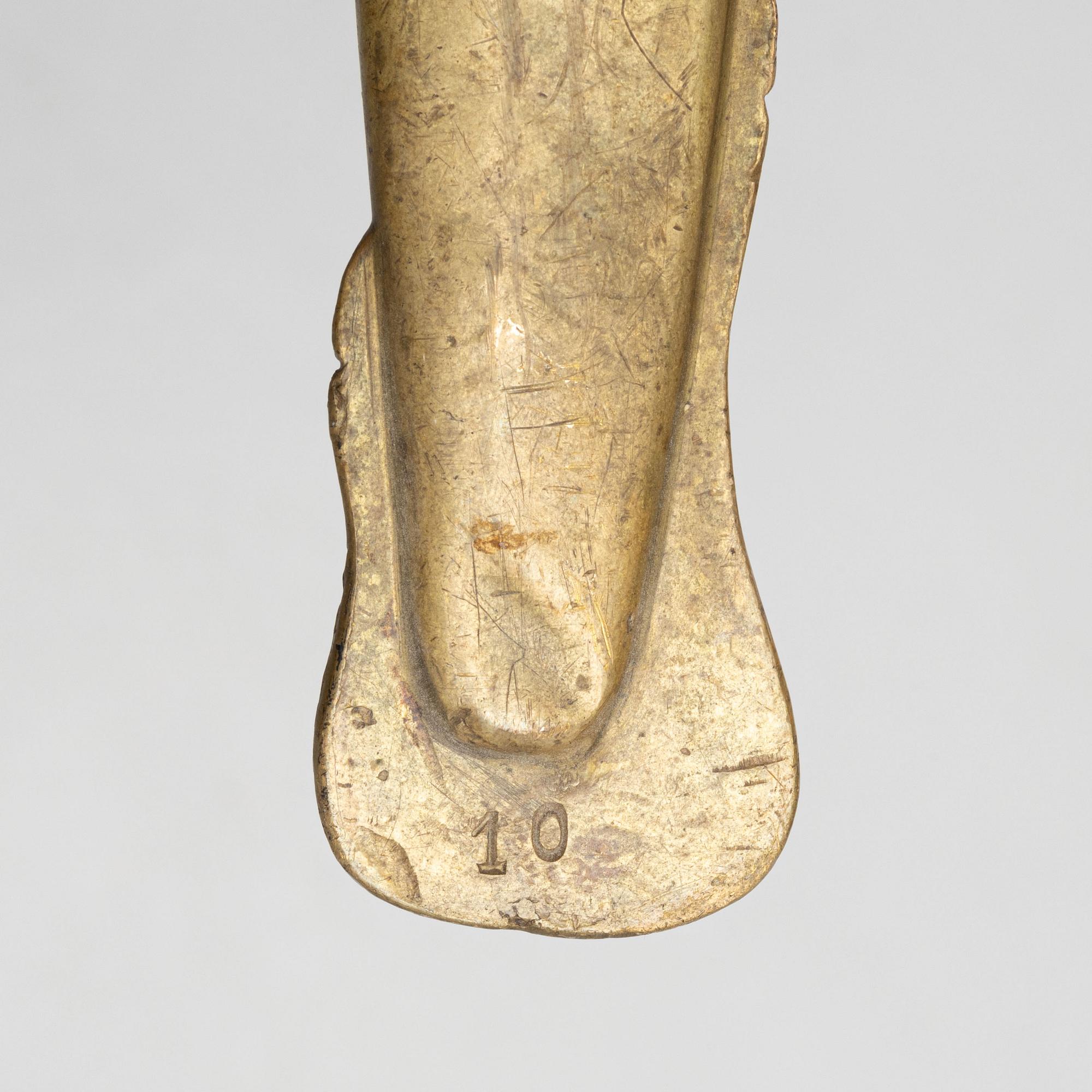 Police badge, Swedish, early 20th century.