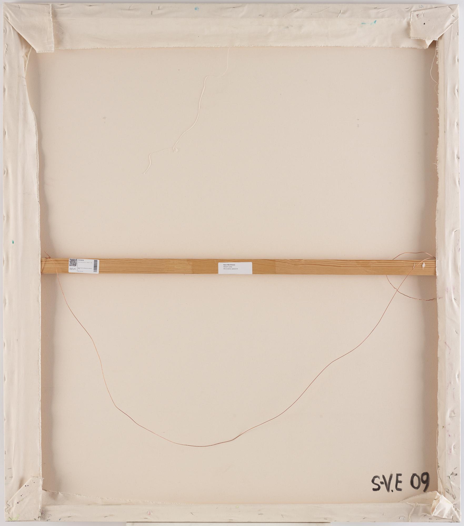 Sara-Vide Ericson, ”Hilla V”.