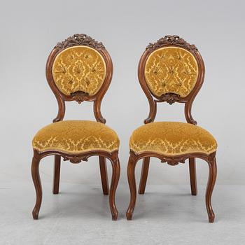 Stolar, 6 st, nyrokoko, sent 1800-tal.