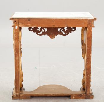 KONSOLBORD, senempire. 1800-talets första hälft.
