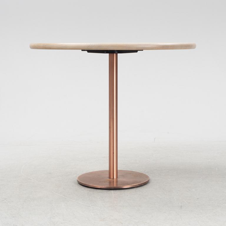 Jonas Lindvall, a oak and copper table.
