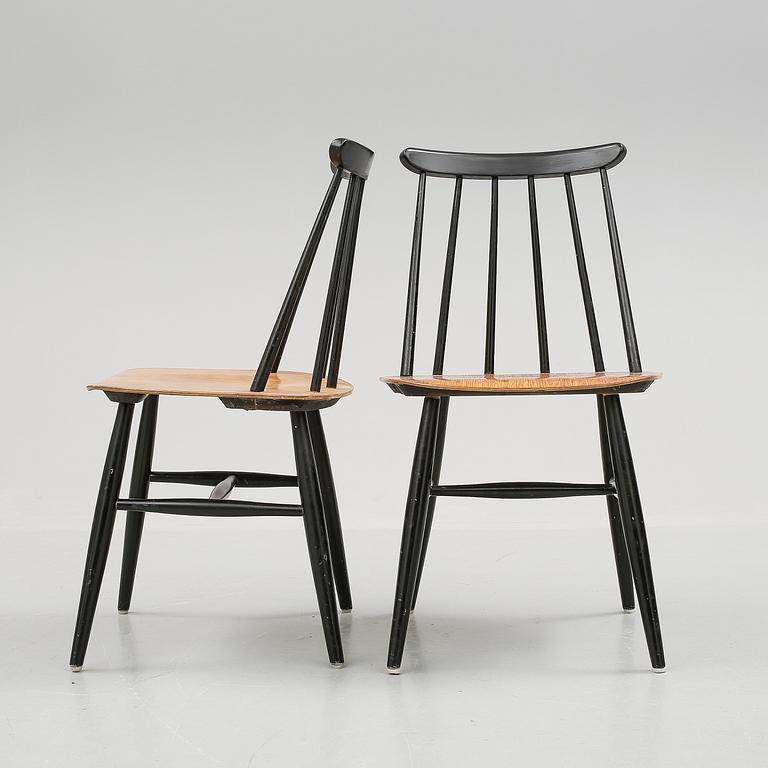 STOLAR, 2 st. "Fanett", Ilmari Tapiovaara Edsbyverken, 1960-tal.