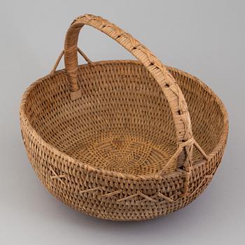 a basket from the 19th century.