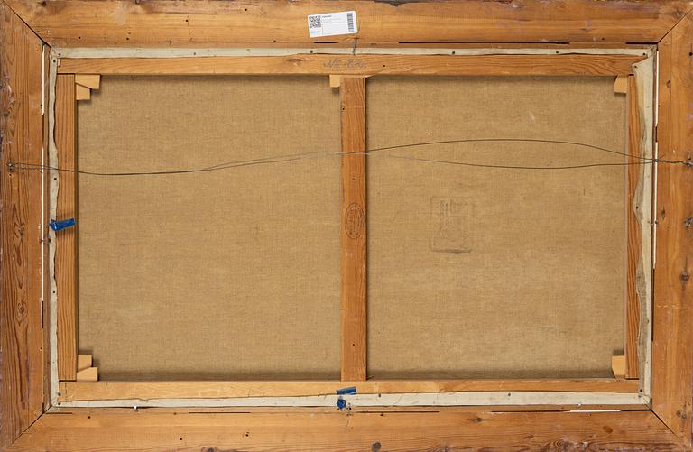 Axel Erdmann, olja på duk, signerad och daterad 1917-48.