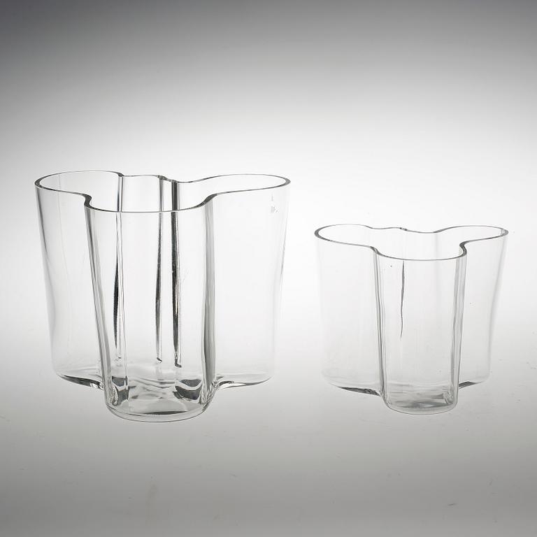 VASER 2 st, "Savoy", Alvar Aalto, Iittala.