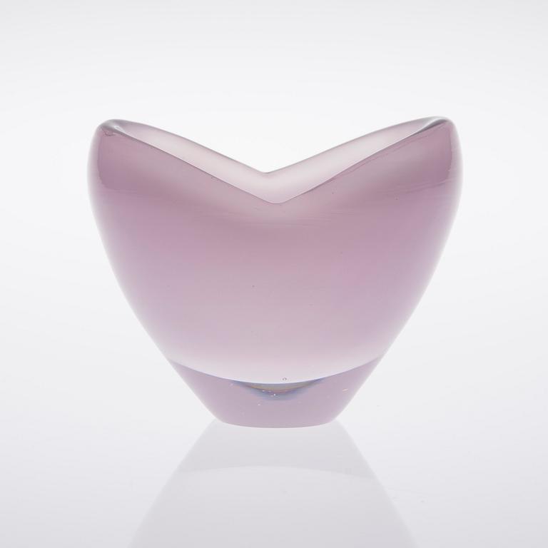 SKÅL, glas, "Hauen leuat" 3111, signerad K. Franck Iittala.