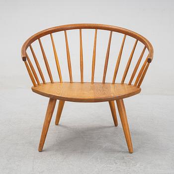 Yngve Ekström, an oak 'Arka' arm chair, model designed in 1955.