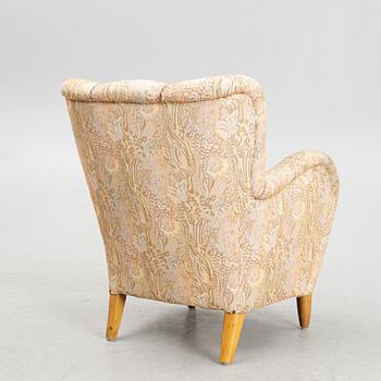 A Swedish Modern armchair, mid 20th century.