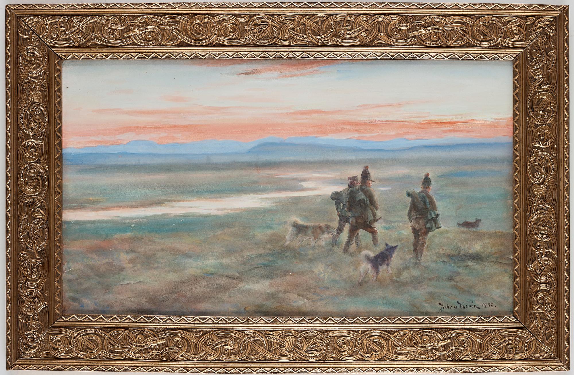 Johan Tirén, Northern landscape.