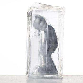 KAWS, "Small Lie" (black, grey, brown).