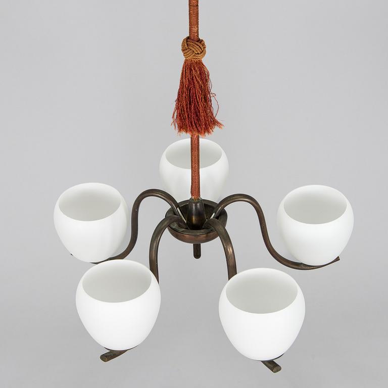 Paavo Tynell, a 1930's '1412/5' chandelier for Taito.