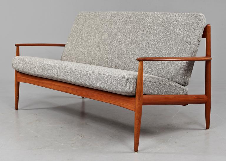 SOFFA samt FÅTÖLJ, Grete Jalk, France o Daverkosen, Danmark, 1960/60-tal.