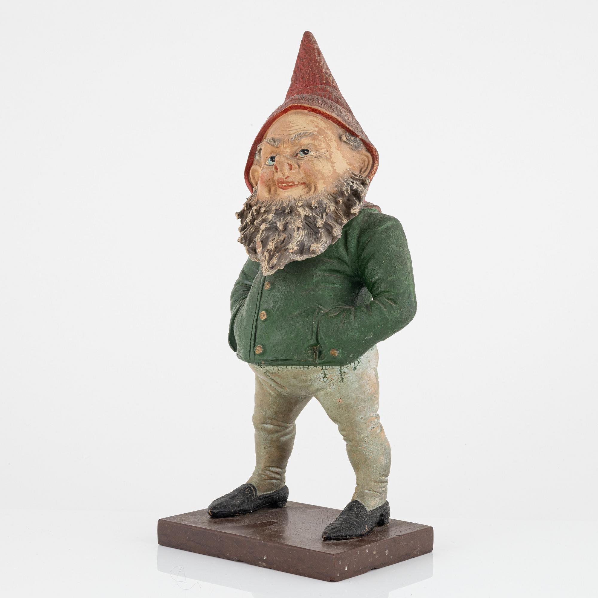 A garden gnome, second half of the 20th Century.