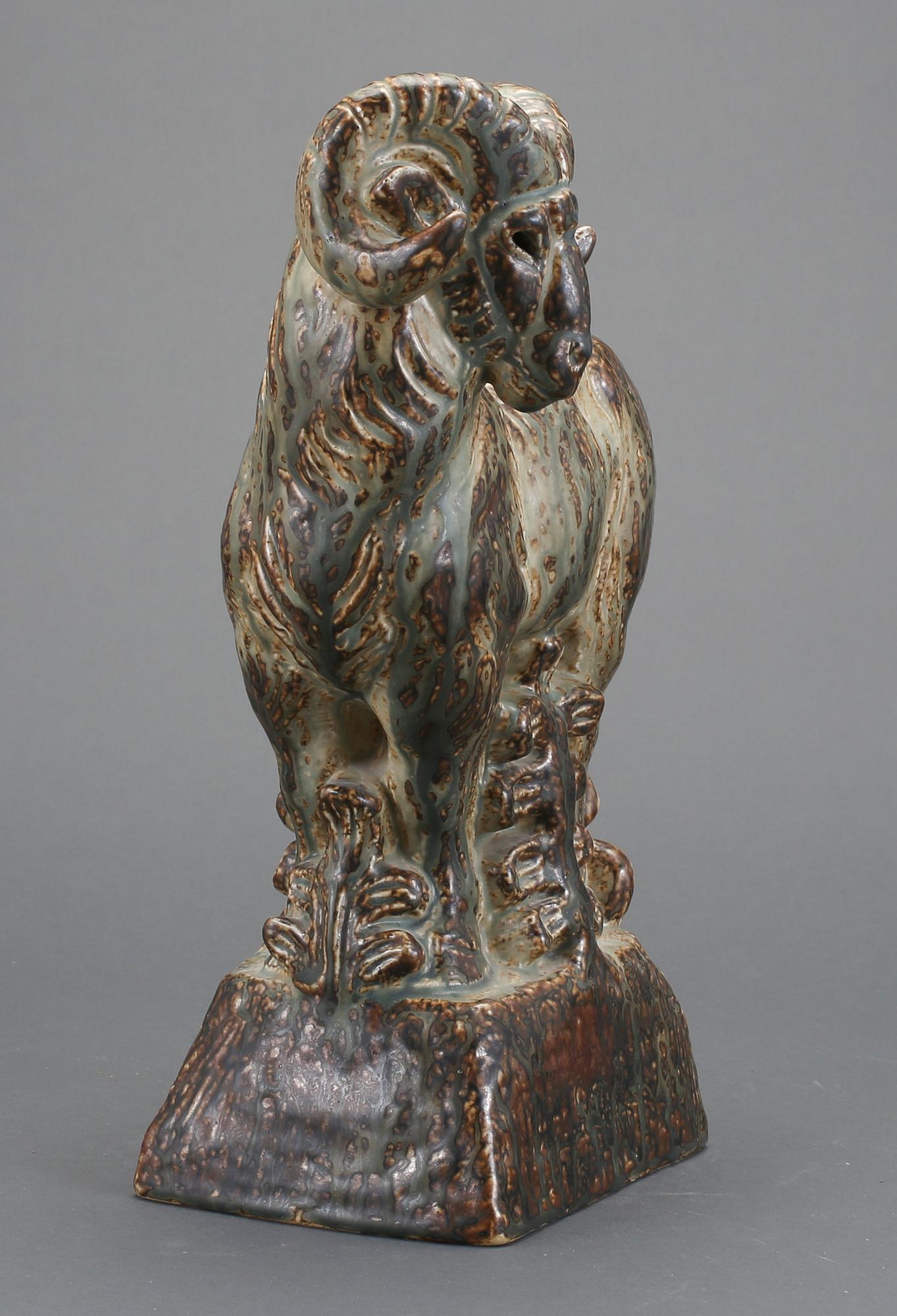 SKULPTUR, stengods, Knud Kyhn, Royal Copenhagen.