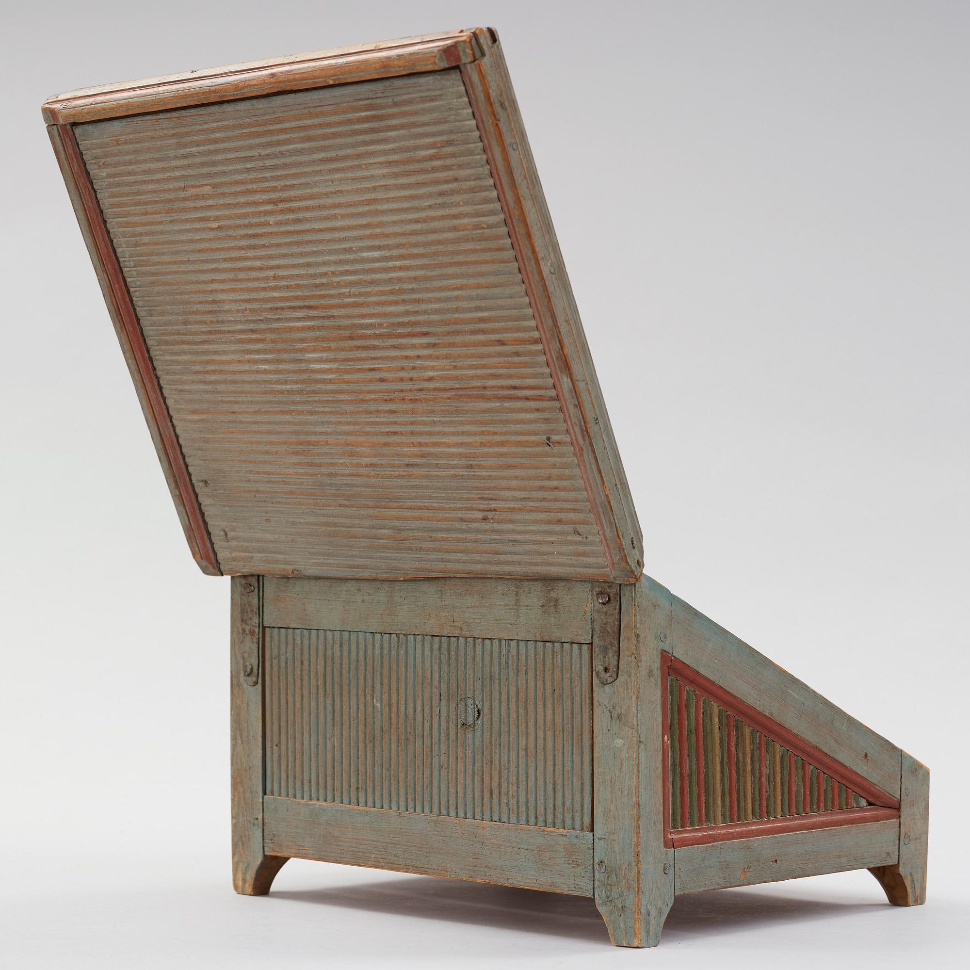 FÄSTMÖSKRIN, allmoge, Ljusdal, Hälsingland, 1800-talets första hälft.