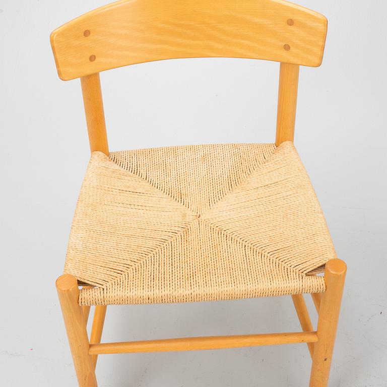 Børge Mogensen, chairs, 4 pcs, "J39", Denmark, second half of the 20th century.