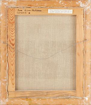 ERIK G HALLSTRÖM, olja på duk, signerad.