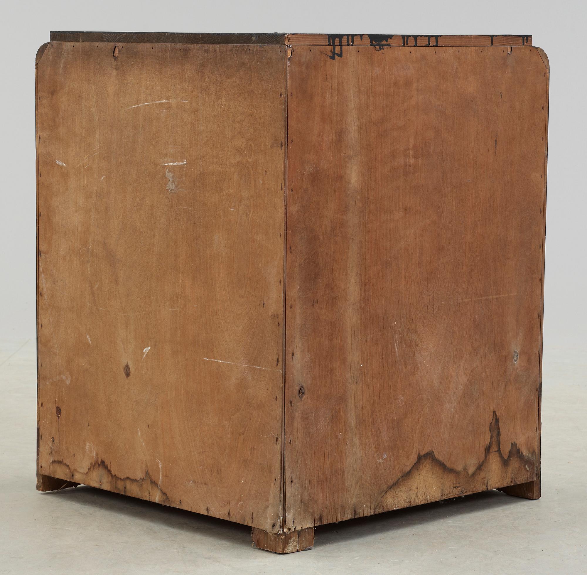 HÖRNSKÅP, art deco, 1920/30-tal.
