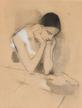 Helene Schjerfbeck, Den Brustna Strängen.