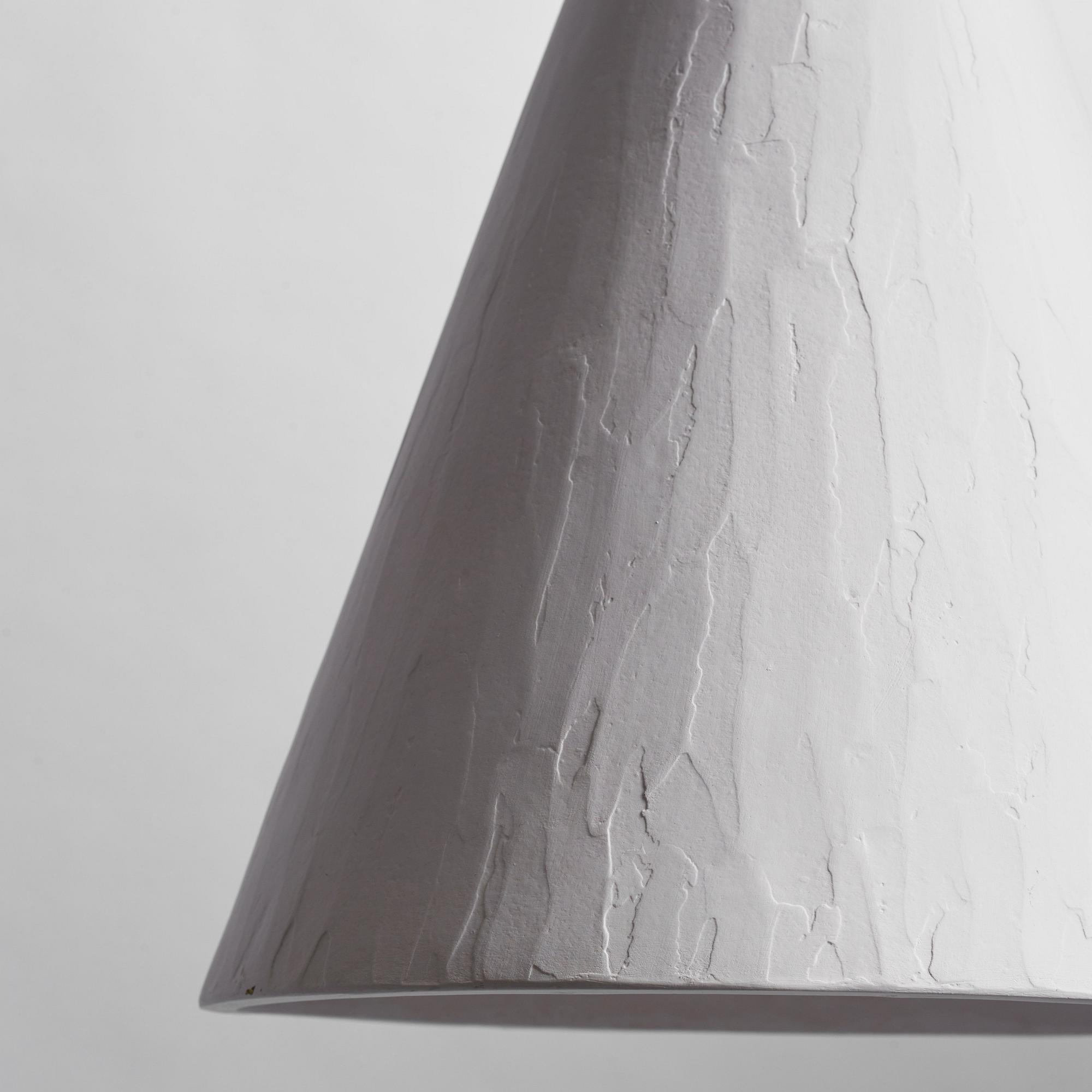 Rose Uniacke, taklampa, "Plaster Cone Hanging Light", Rose Uniacke, Storbritannien.