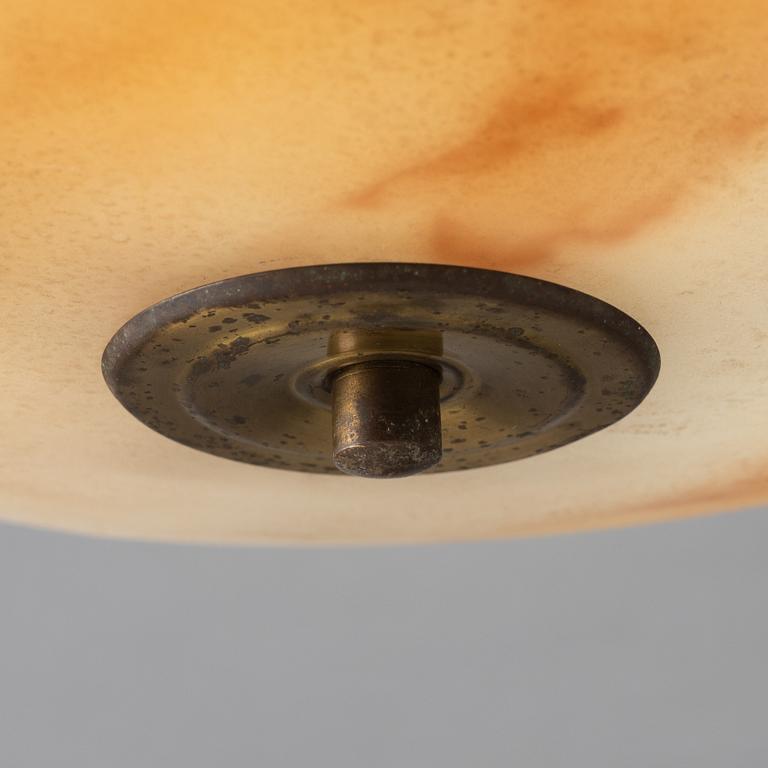 A Swedish Modern ceiling lamp, 1940's.