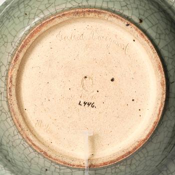 Gertrud Vasegaard, a stoneware bowl, Bing & Grøndahl, Denmark.