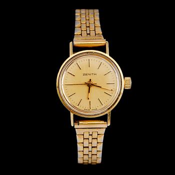 ARMBANDSUR, 18 k guld, Zenith.