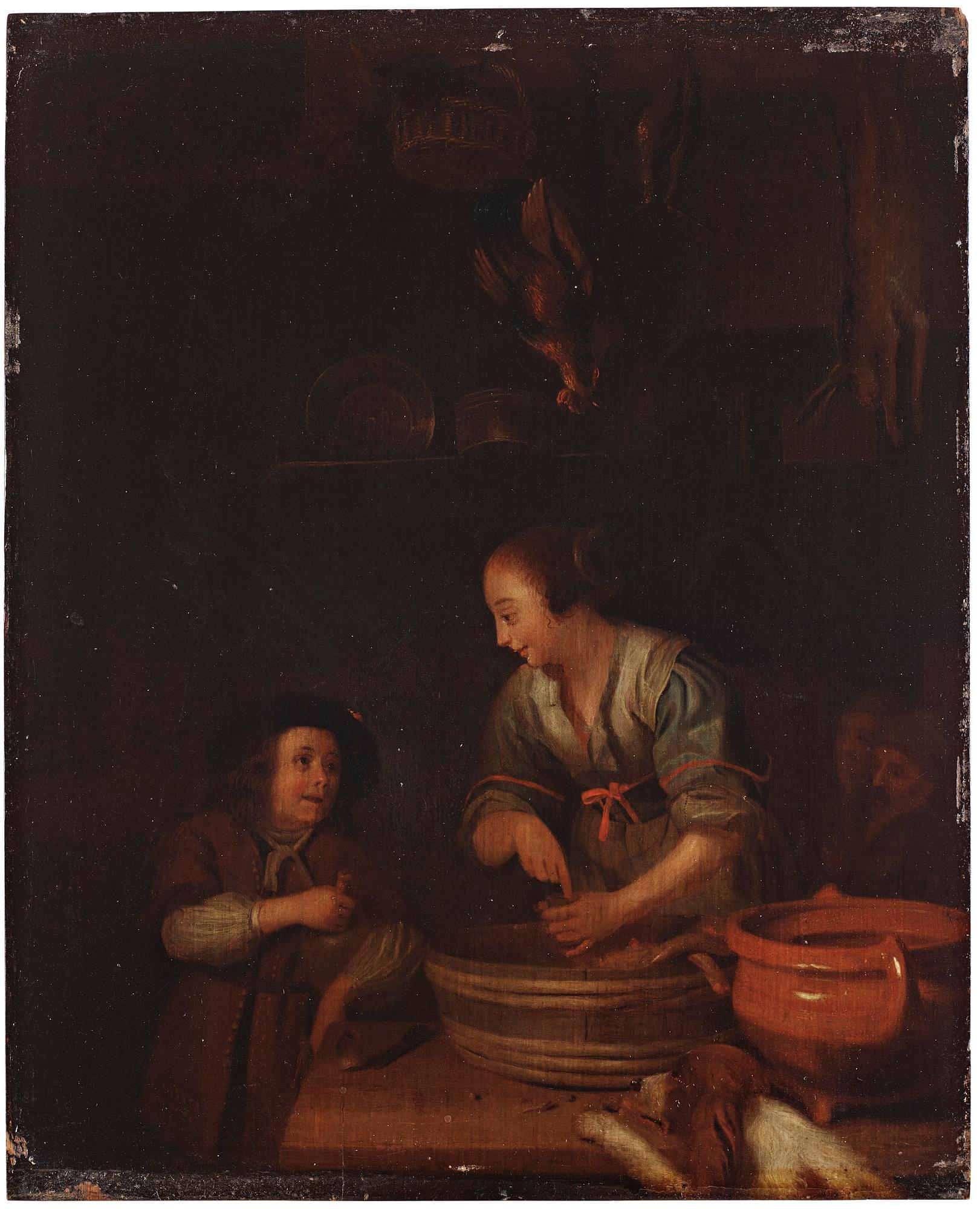 Godfried ( Godefridus) Schalken, Korvstoppning.