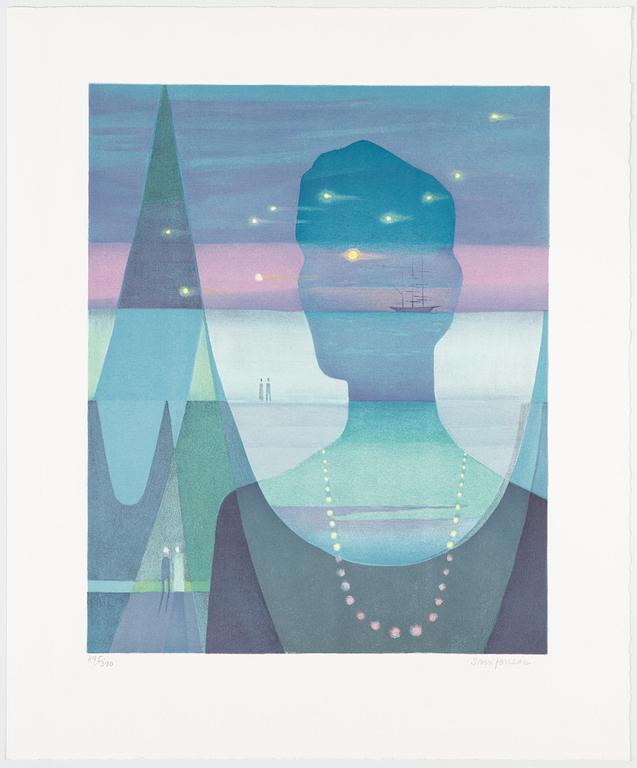 Sven Jonson, "Harry Martinsons Aniaira" i tolkning av Sven Jonson.