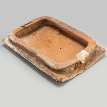 KAKELUGNSDELAR, 3 st, 1700-tal.