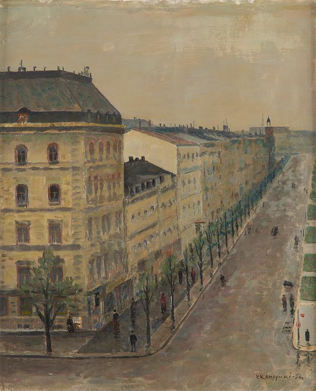 Väinö Kamppuri, Kaupunkinäkymä.